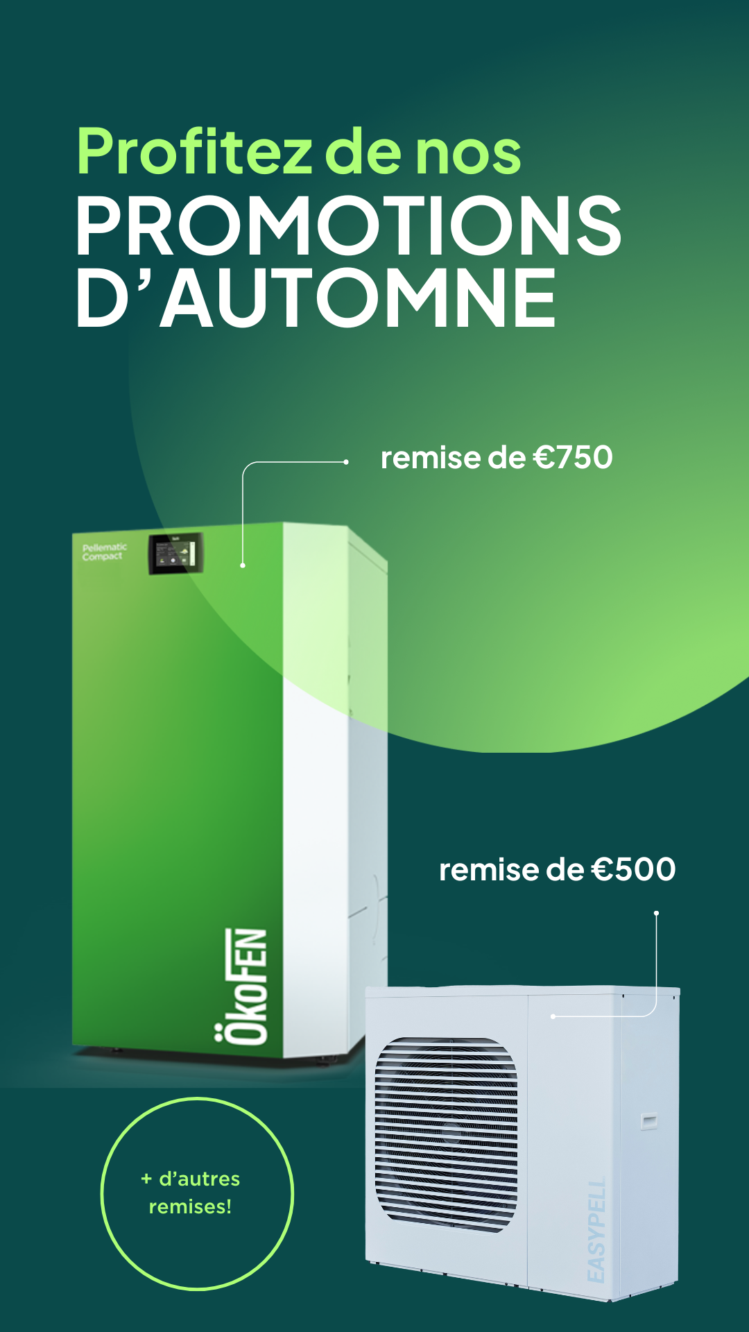 Promotions d'automne